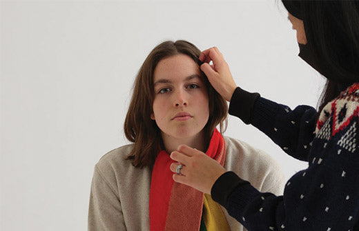 Behind the scenes at our AW23 shoot