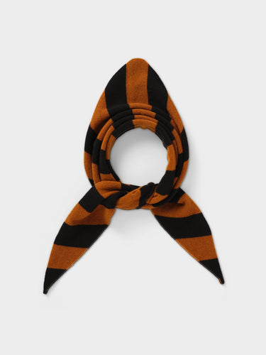 LARGE STRIPE TRIANGLE BLACK & CUMIN