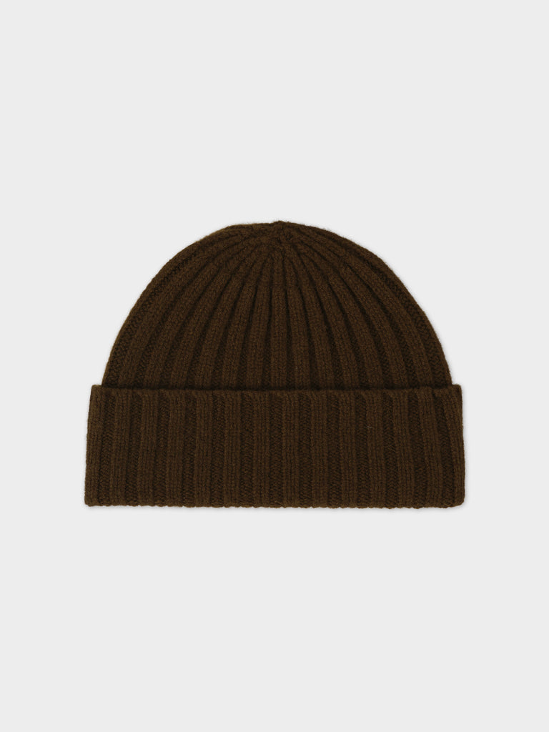 PLAIN RIBBED HAT MILITARY