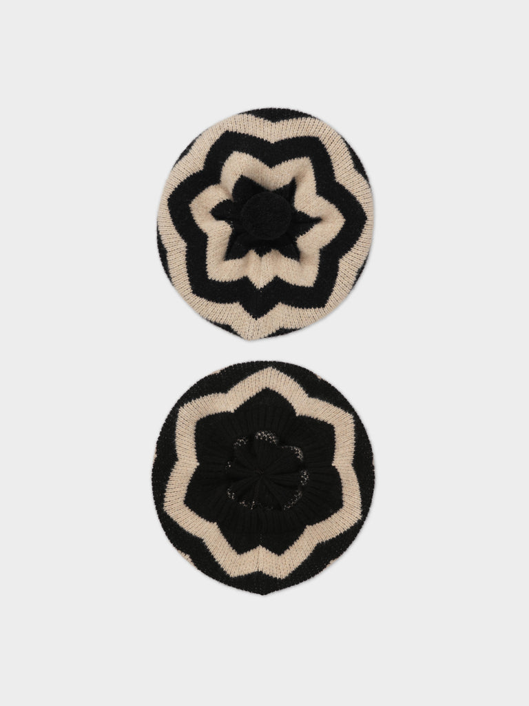 ZIGZAG TAMMY BLACK & OATMEAL