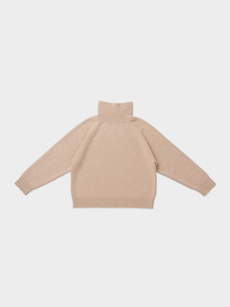 PLAIN FELTED JUMPER OATMEAL