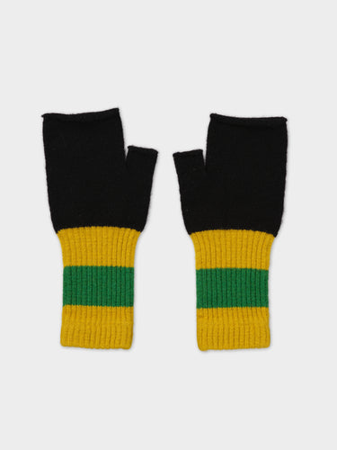 FINGERLESS MITTENS BLACK