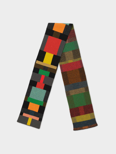 SMALL COLOURBLOCK COLUMN SCARF MULTICOLOUR