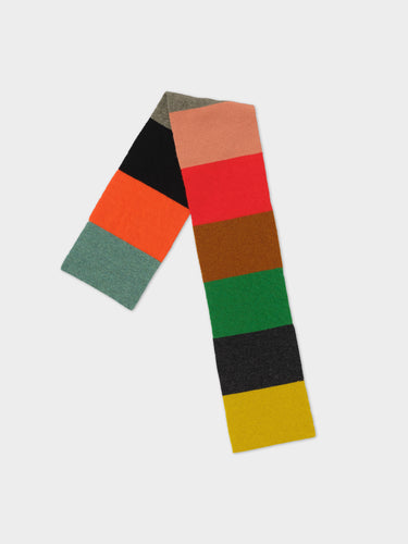 SMALL COLOURBLOCK SCARF BRIGHT