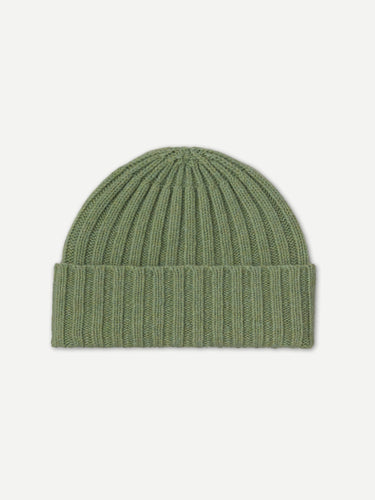 PLAIN RIBBED HAT SAGE