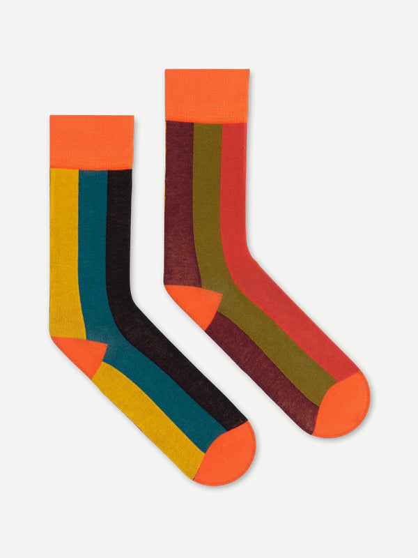 Vertical Stripe Socks 2nd Edition Multicolour